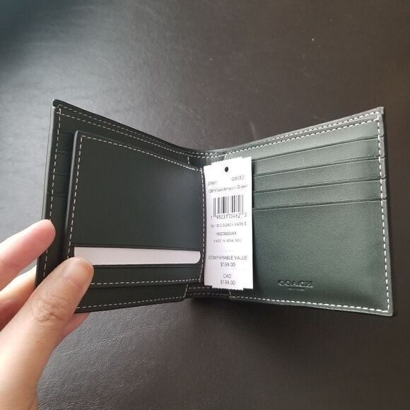 NWT Coach Men Wallet and Card Case - Picture 7 of 7